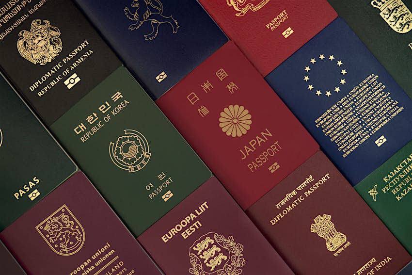The Reasons There Are Only Four Passport Colours 5550